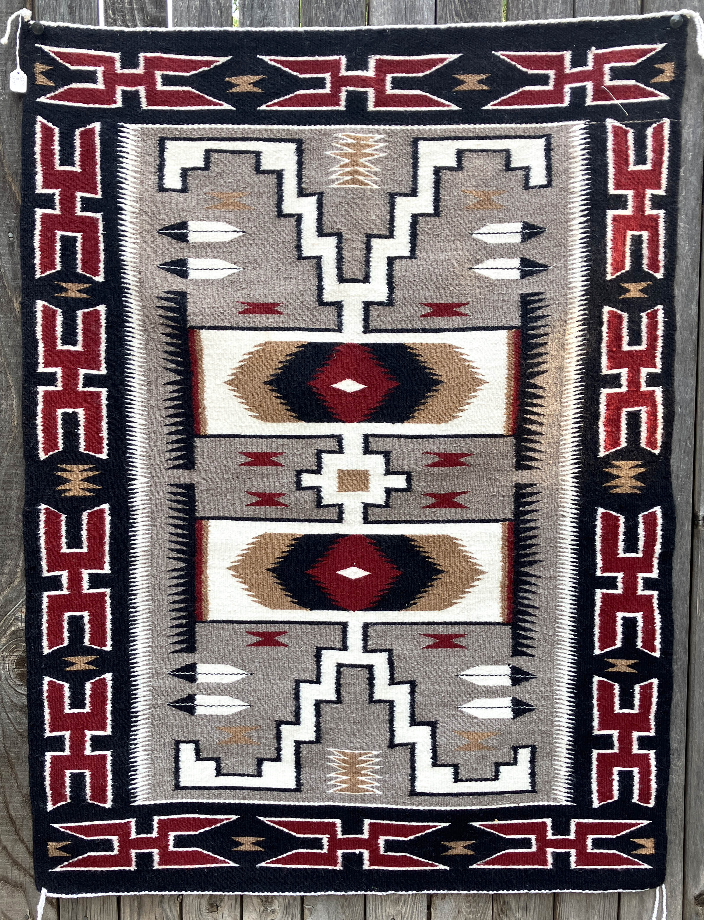 Cecelia Dee | Navajo Teec Nos Pas Weving | Penfield Gallery of Indian Arts | Albuquerque, New Mexico